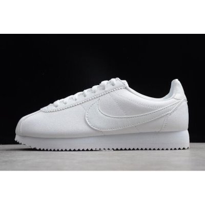 Nike Classic Cortez Leather Beyaz Lifestyle Ayakkabı Türkiye - X5DZ04XU